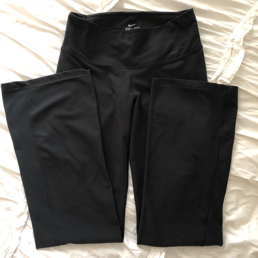 Nike flare yoga pants
